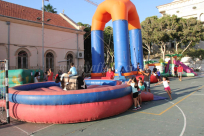 بالصور: فعاليات ترفيهية للأطفال في كنيسة الخضر بيافا